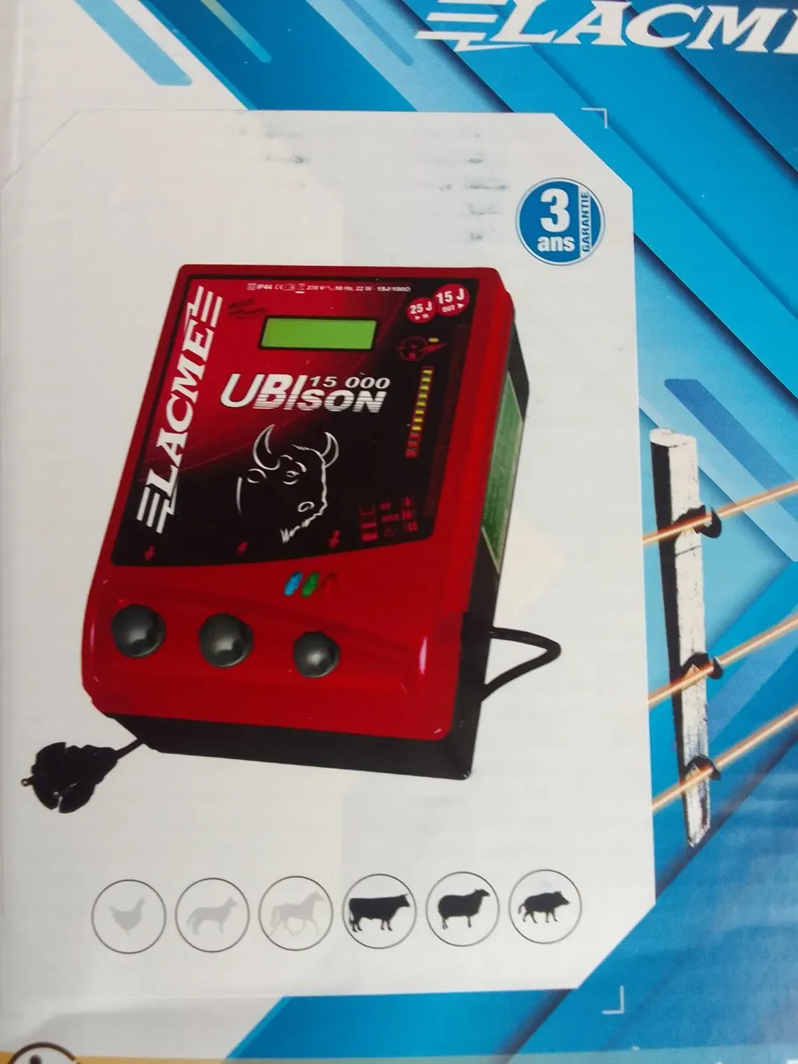 Electric Fencer 15 Joules - Image 1