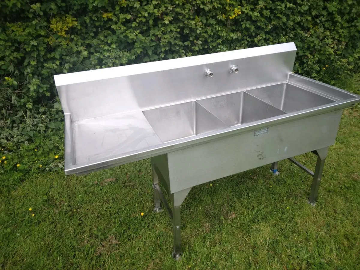 Stainless sink units - Image 4