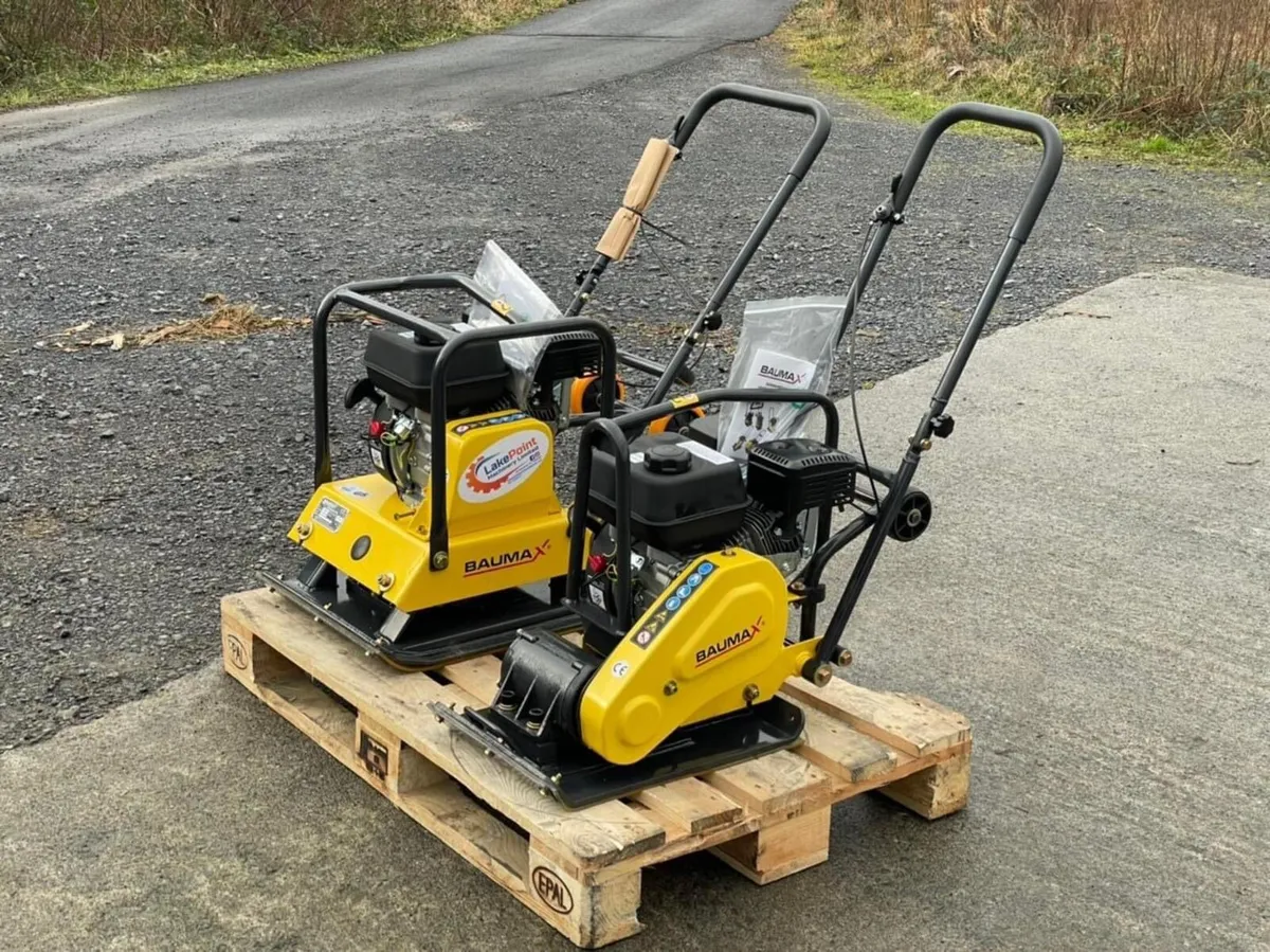 Baumax Wacker Plates. 2 yr warranty. - Image 1