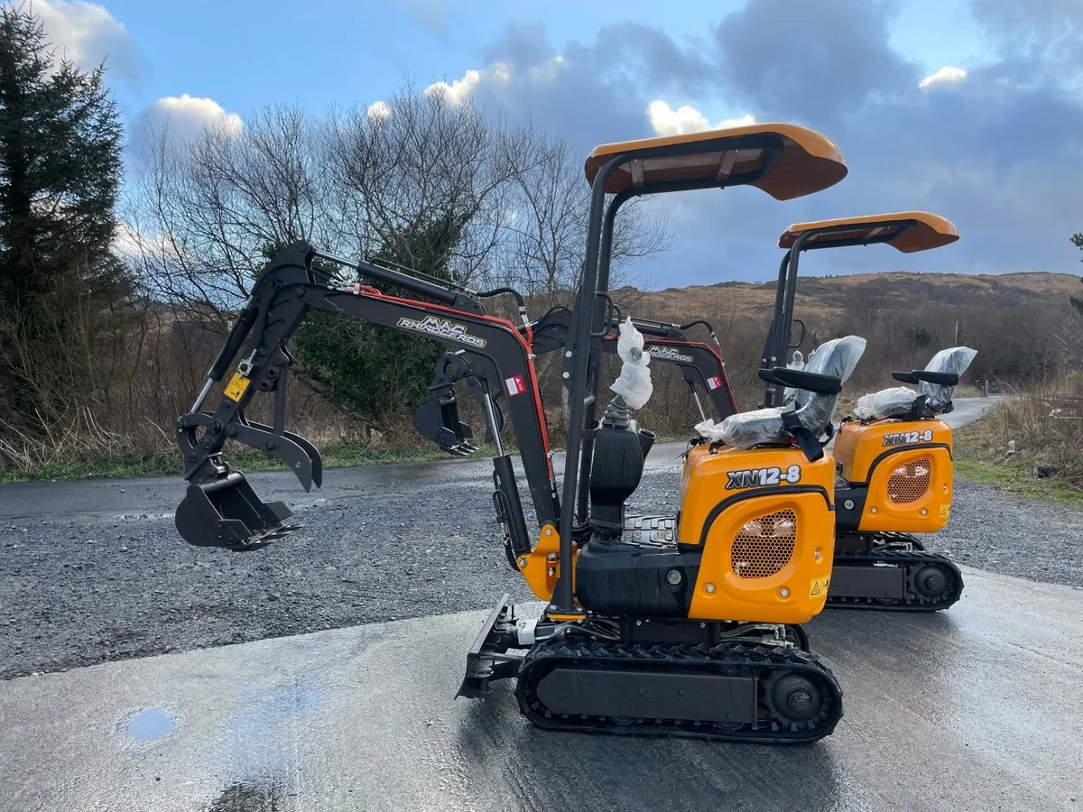 Rhino 1.2 Ton Micro Digger Kubota. - Image 1