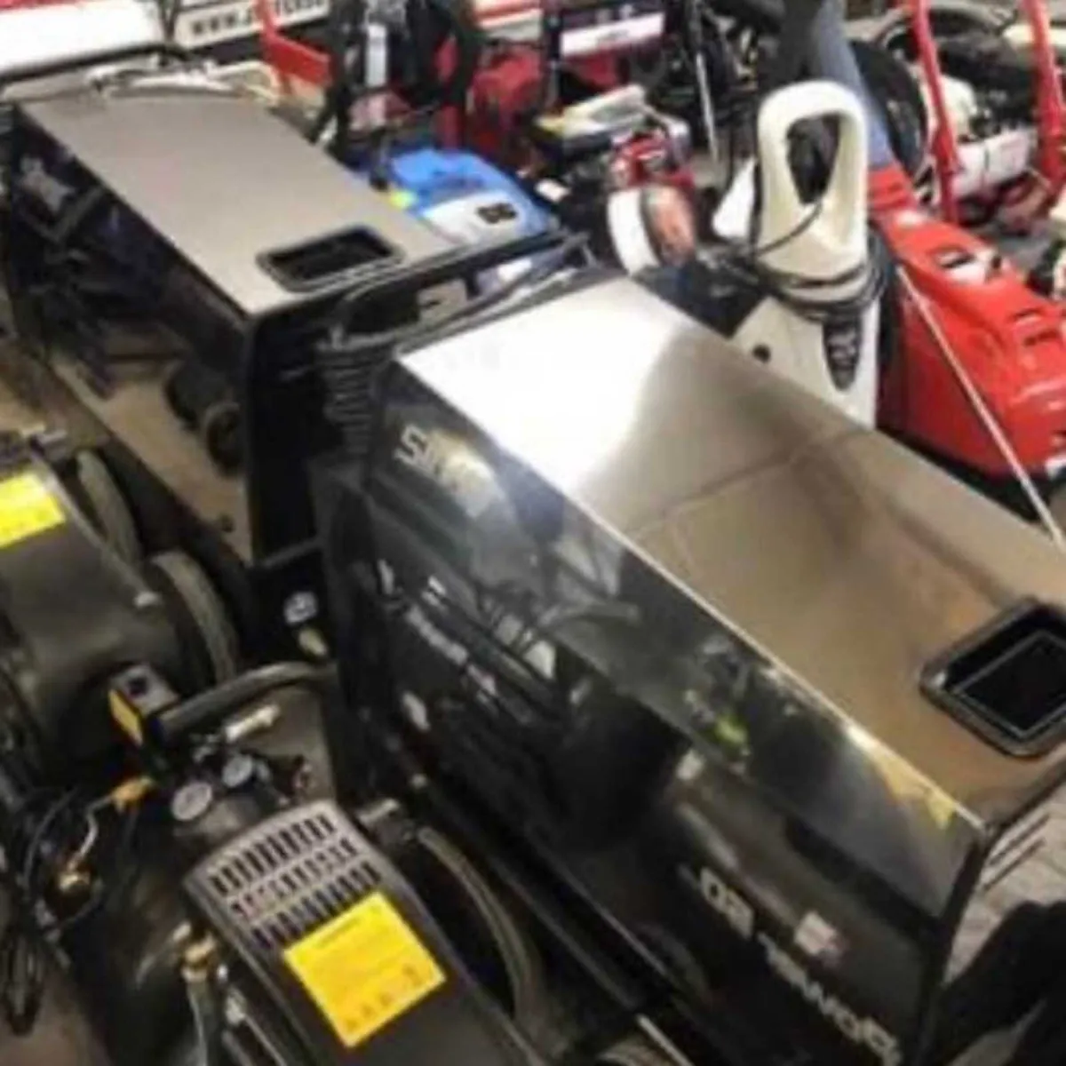 Powerwash Silver Hot Wash Pressure washer - Image 1