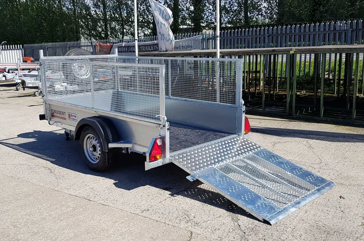 "New Nugent 8'2" x 4'2" twin/single axle - Image 3