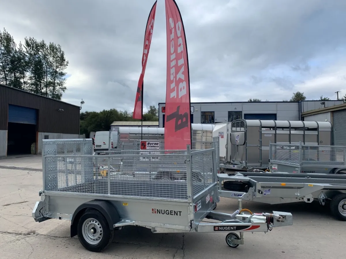 "New Nugent 8'2" x 4'2" twin/single axle - Image 2