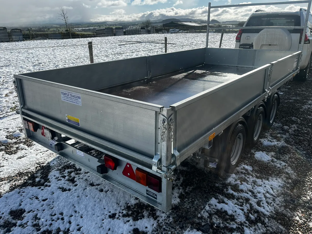 New Ifor Williams 14x6'6 Dropside - Image 4