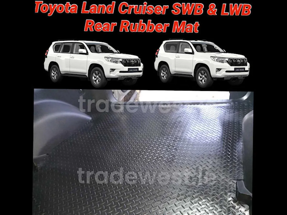 Toyota Landcruiser SWB and LWB Rear Mat - Image 1