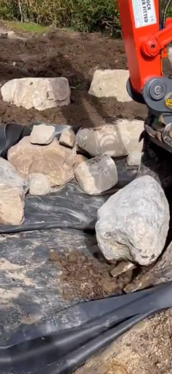 Garden Pond Round Landscape Boulders - Image 1