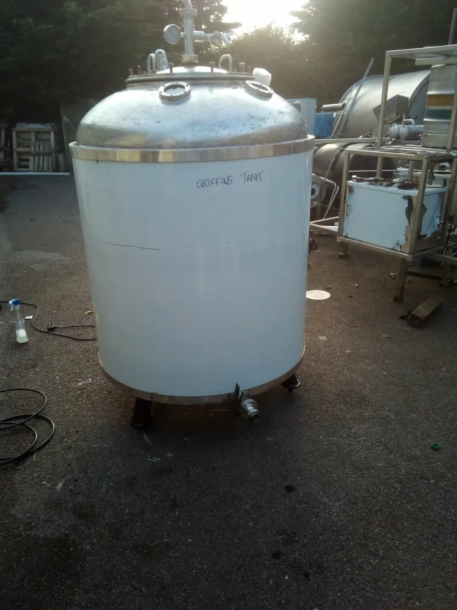 Stainless Steel Tanks, Distilling,  Microbrewery - Image 1