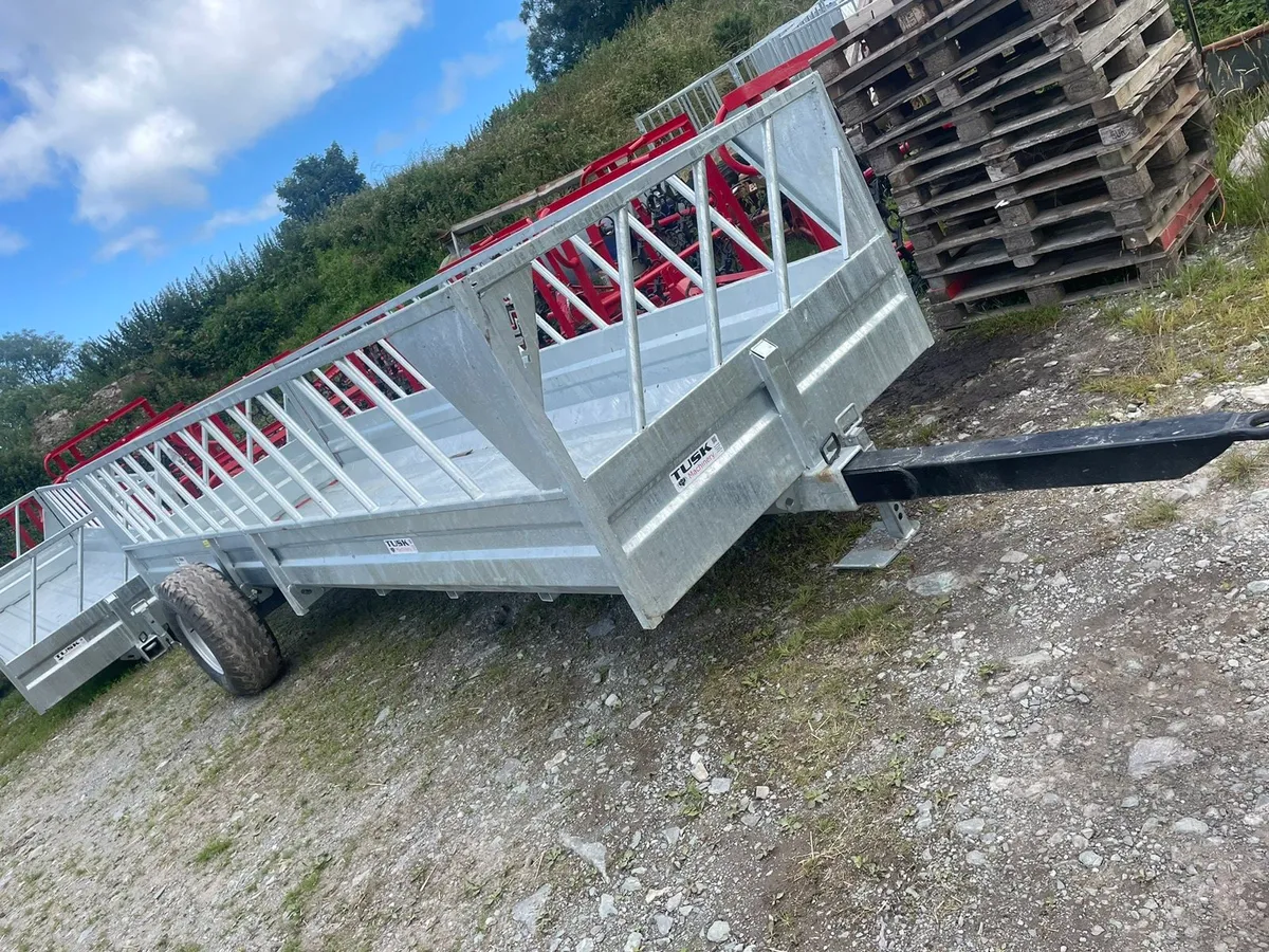 Tusk feeding trailers now in stock - Image 1