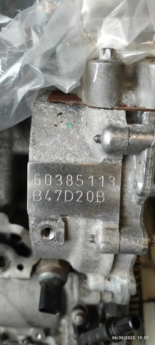 Bmw  F15 X5 B47D20B engine - Image 2
