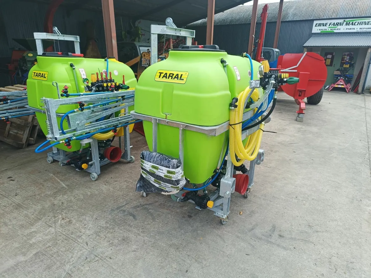New Taral Tractor Sprayers 400-1000 litres - Image 1