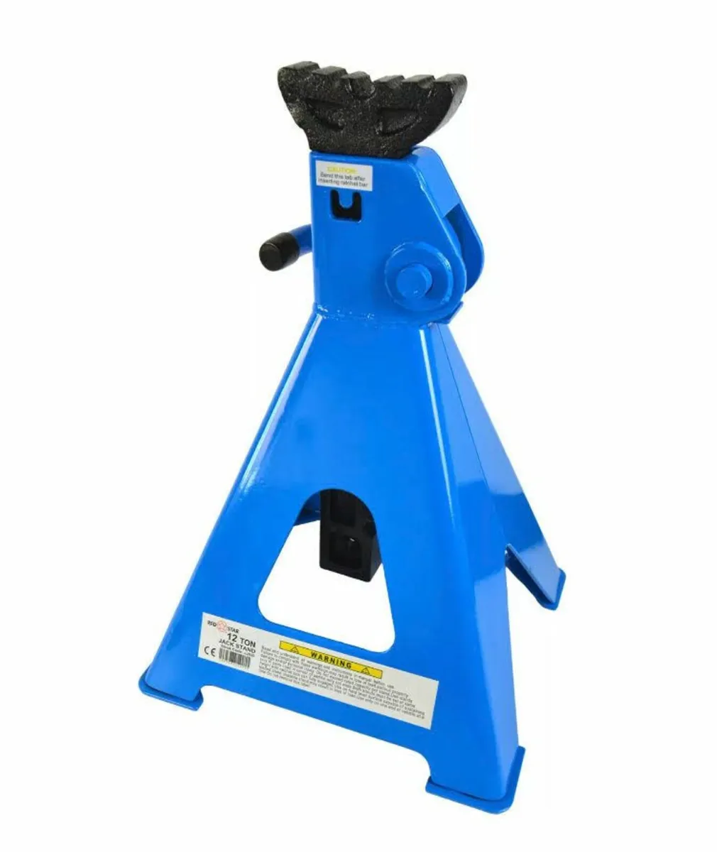 Set of 4 12 Ton Axle Stands. - Image 2