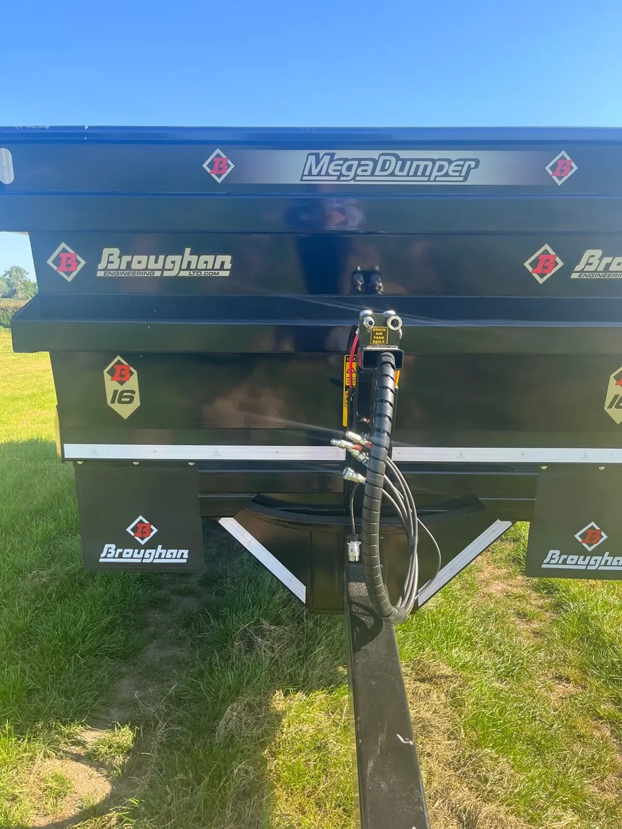 Broughan 16 ton  dump trailer( finance available) - Image 4
