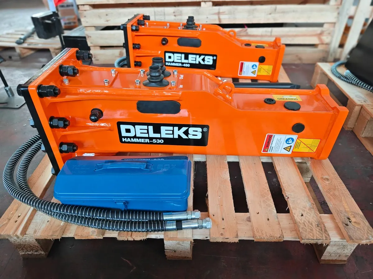 Hydraulic breaker for 5t miniexcavator - silenced - Image 4