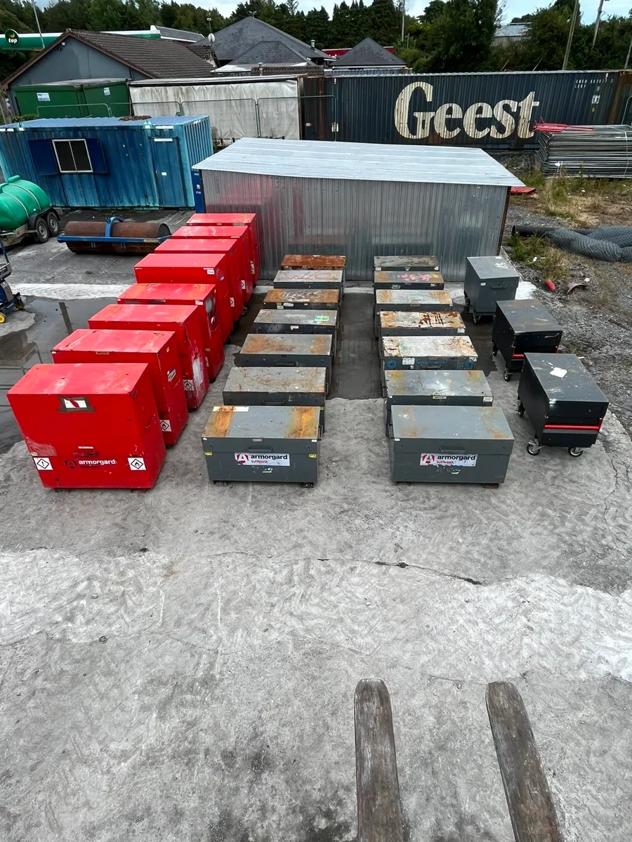 Large Selection of Job Boxes and Site Boxes - Image 1