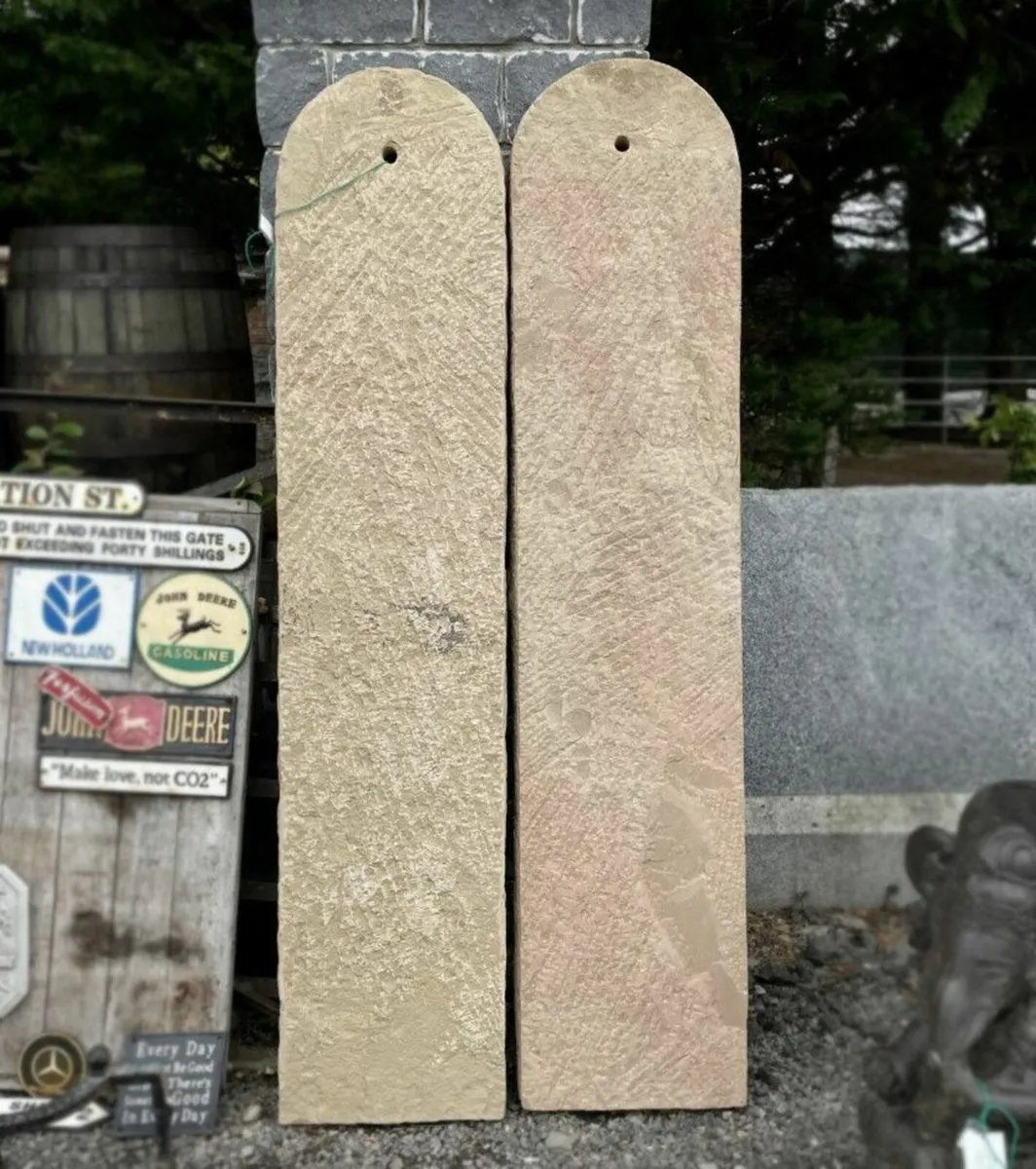 Sandstone Gate Posts - Image 1