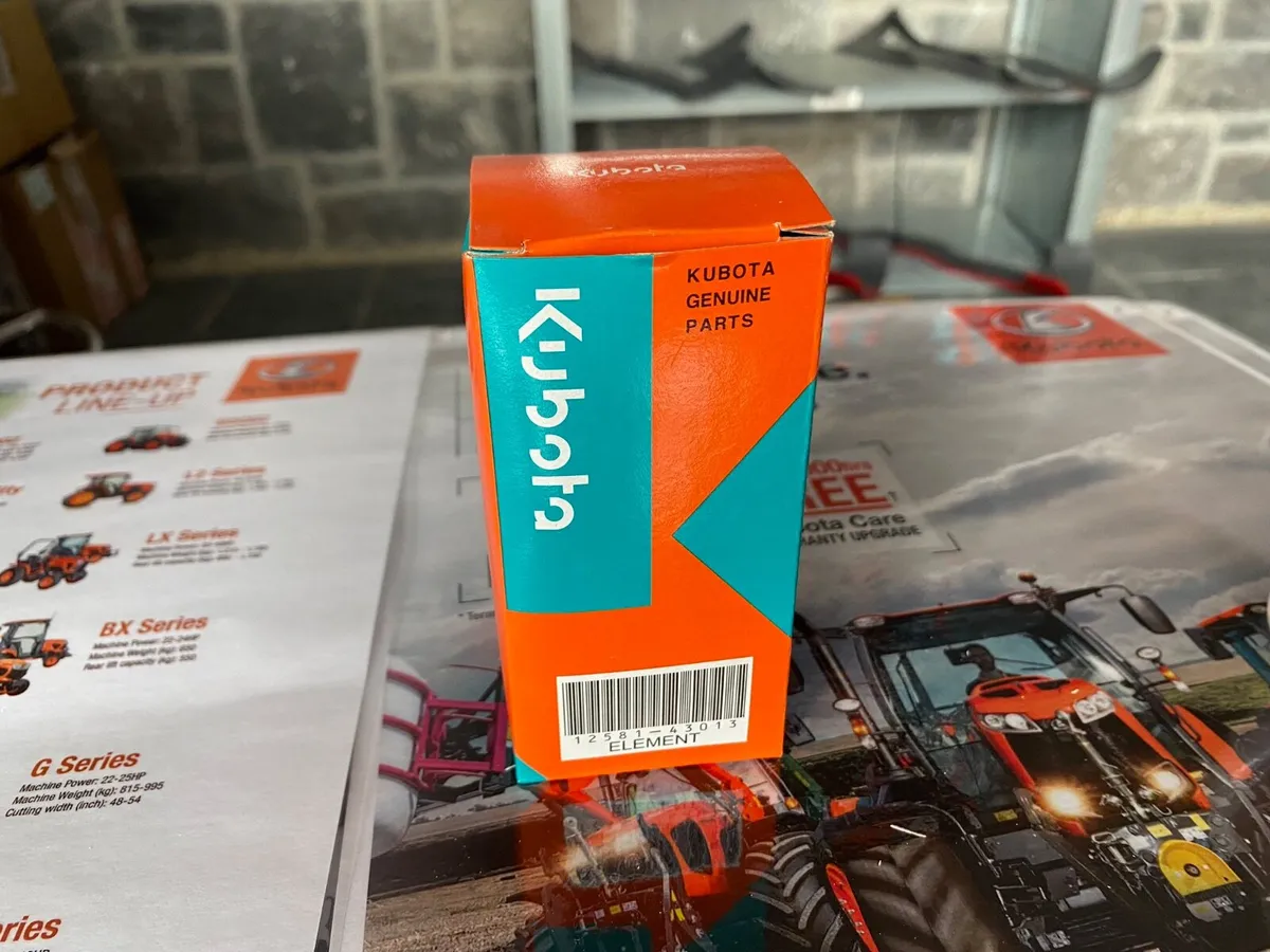 Kubota In Line Fuel Filter - Image 1