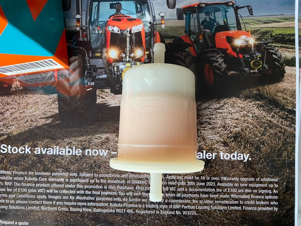 Kubota Fuel Filter F/ZD Series - Image 3