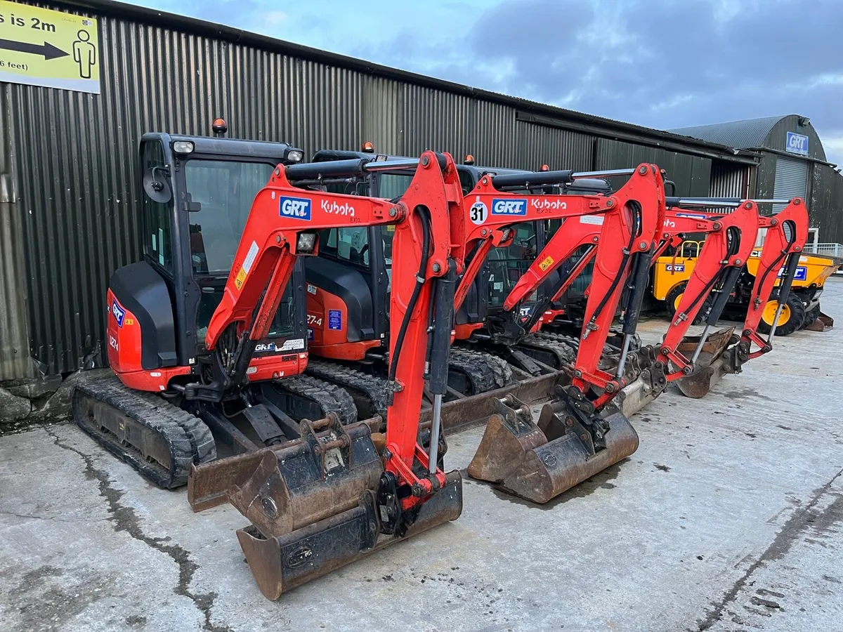Digger hire self drive - Image 1