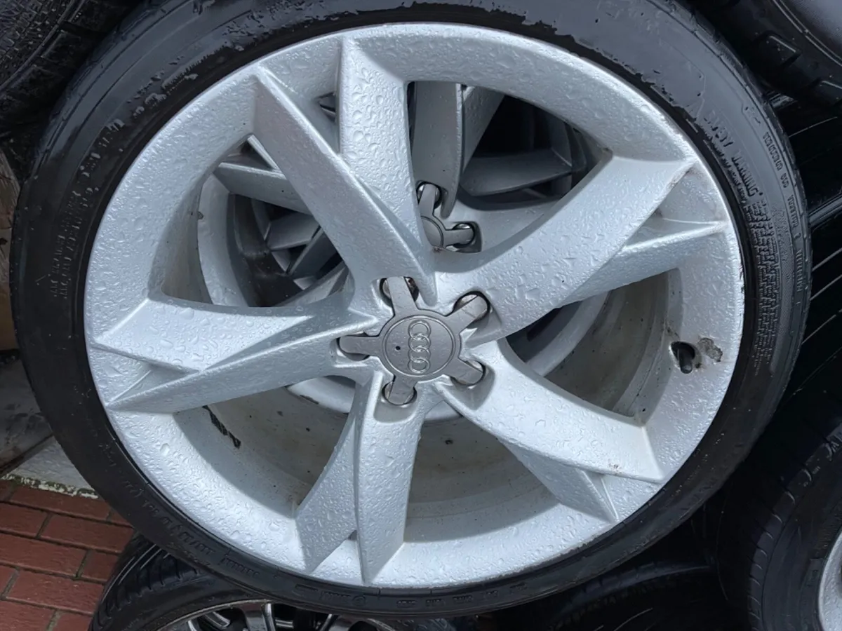 19” a5 alloy wheels & tyres 5x112