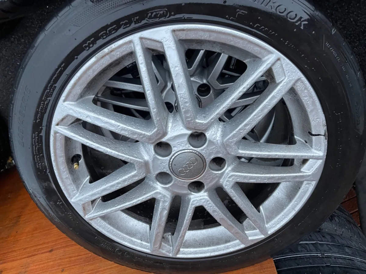18” genuine sline and tyres 5x112