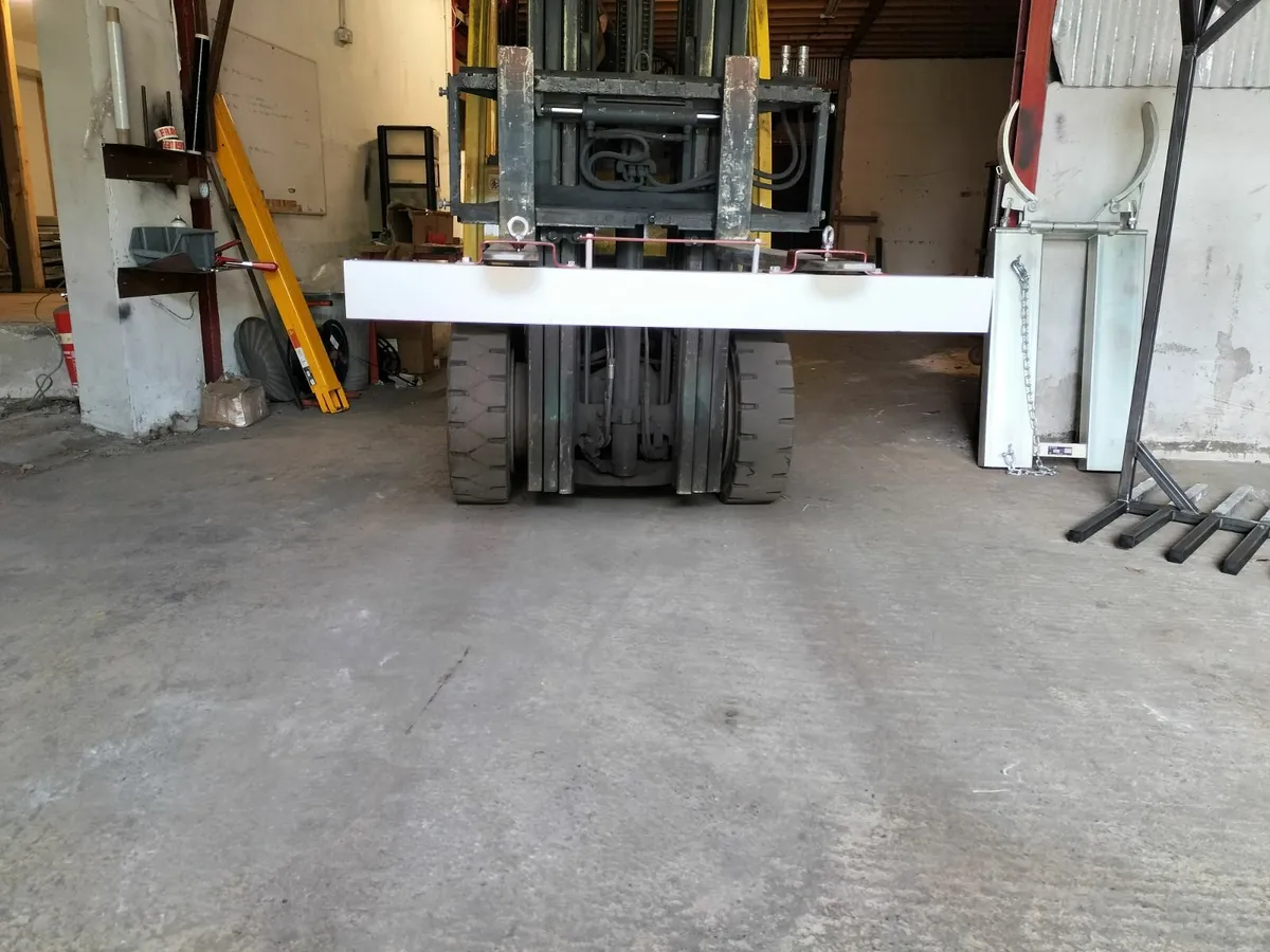 Forklift Magnetic Sweeper Attachment - Image 3