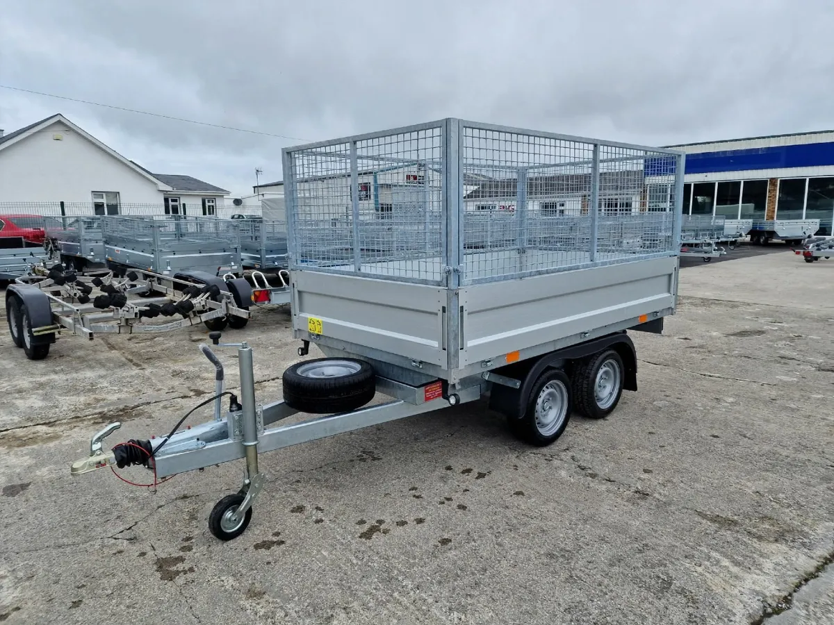 9 x 5 Tipper Trailer with Mesh - Image 1