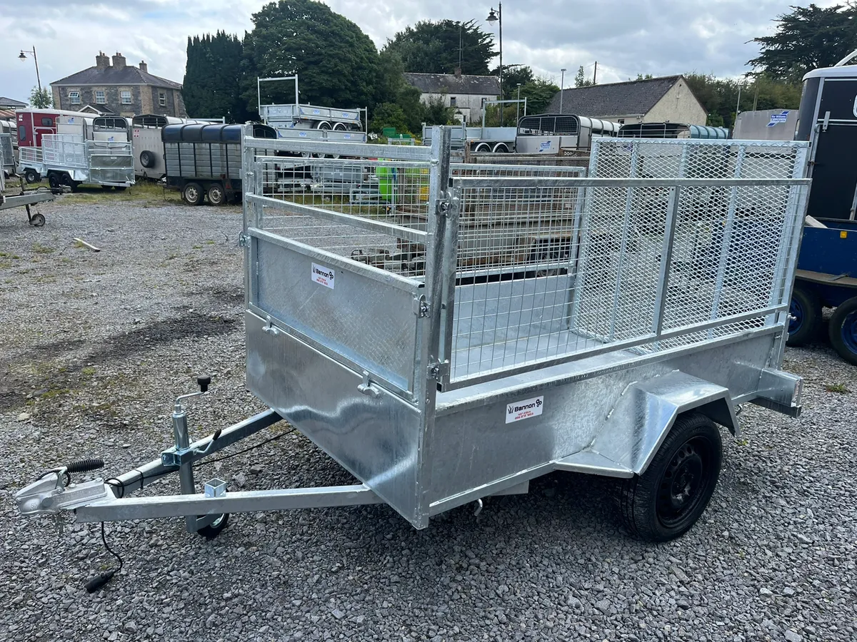 Bannon 6x4 7x4 8x4 single axle trailers - Image 2