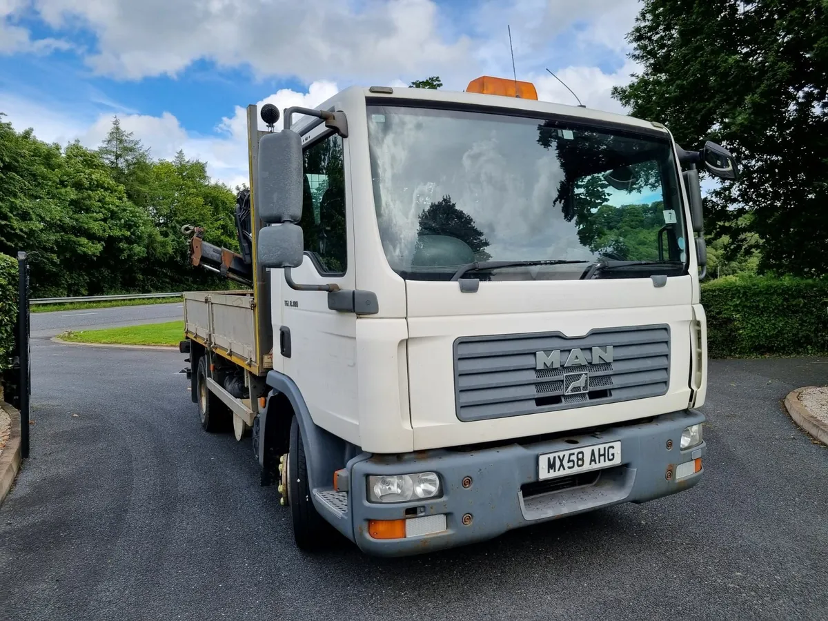 08 Man 8.180 HIAB 050 111000kms - Image 1