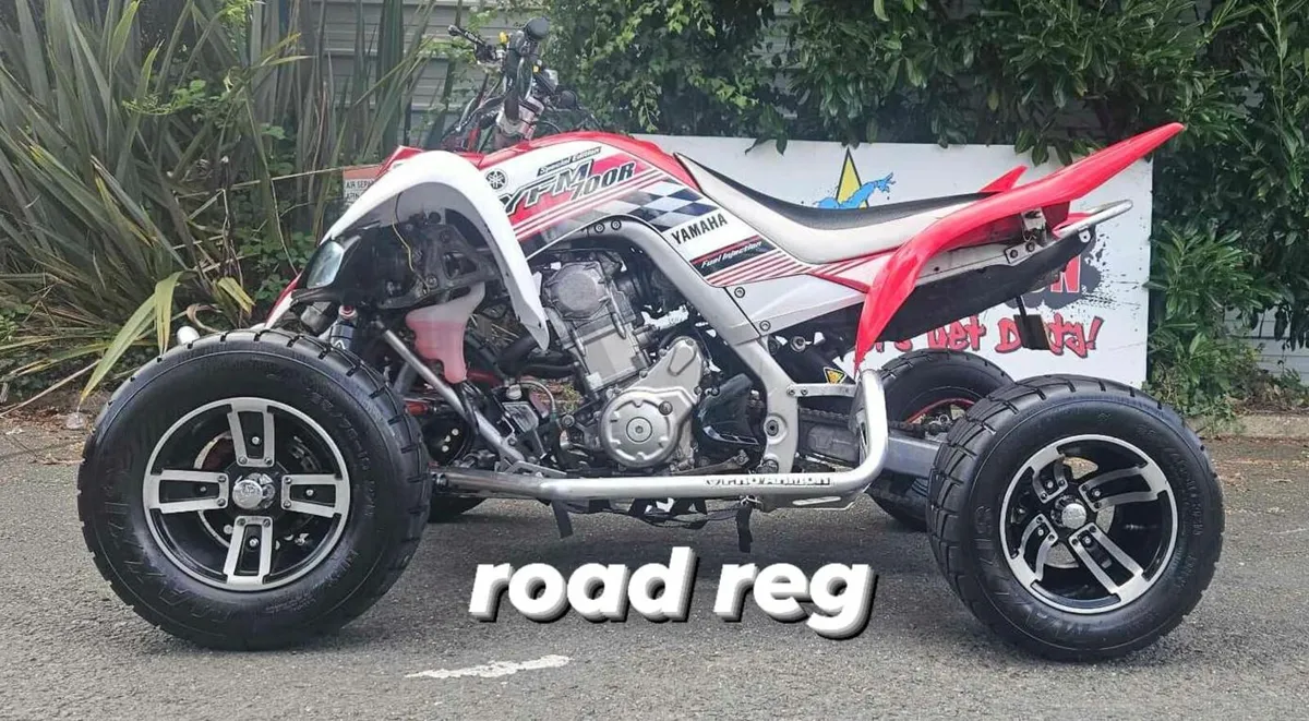 Yamaha Raptor 700 ROAD REG Delivery/part x - Image 1