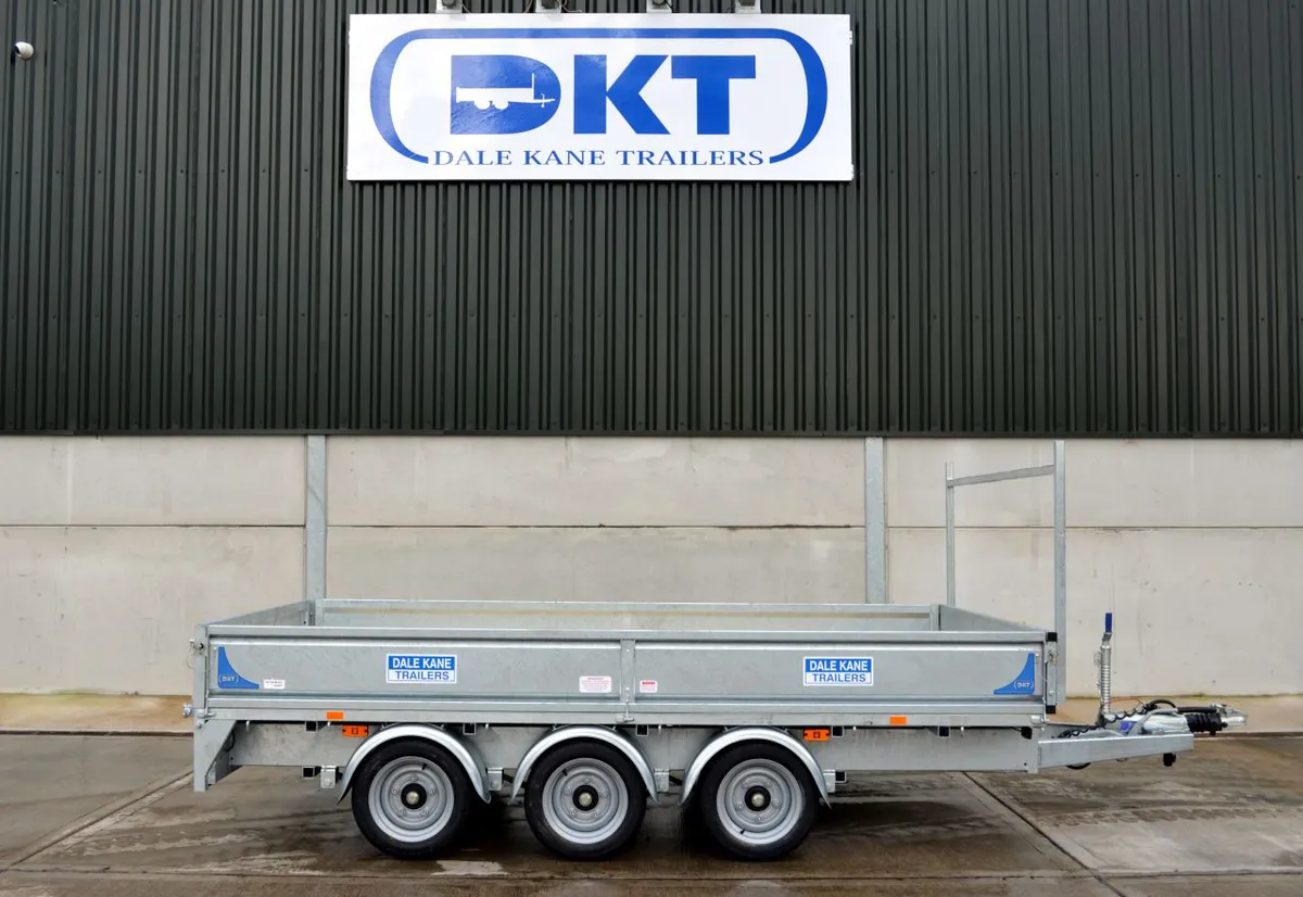 Dale Kane 8ft, 10ft, 12ft Dropside trailers - Image 2