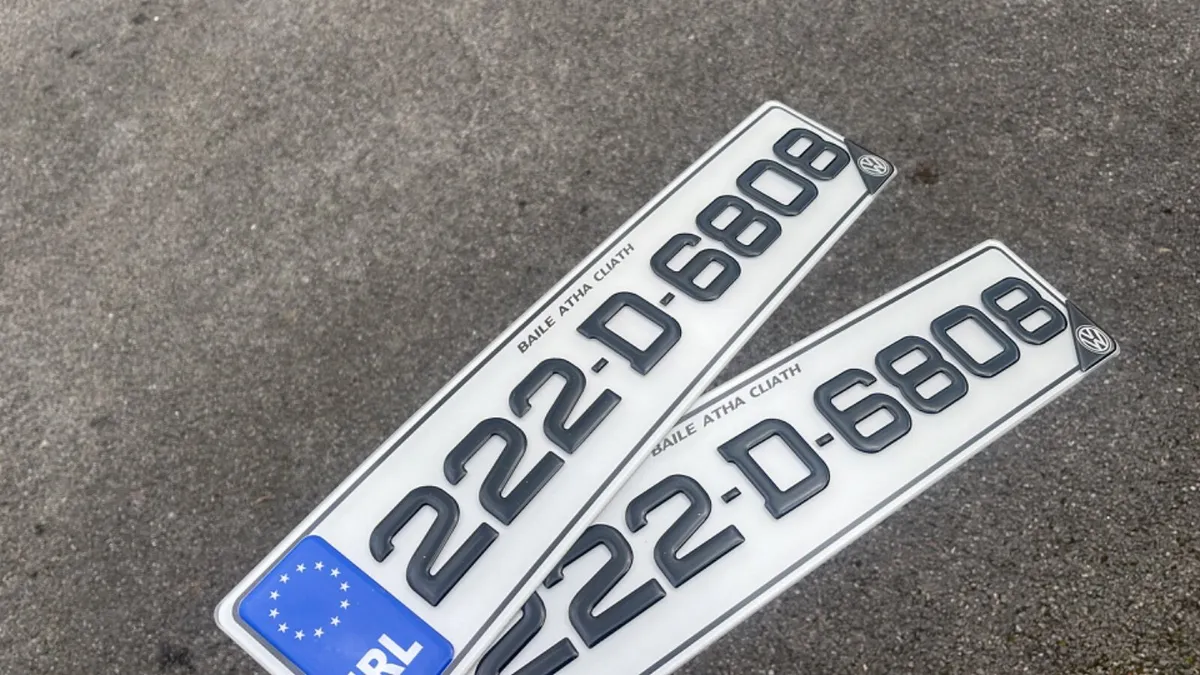 Ultimate gel number plates - Image 1