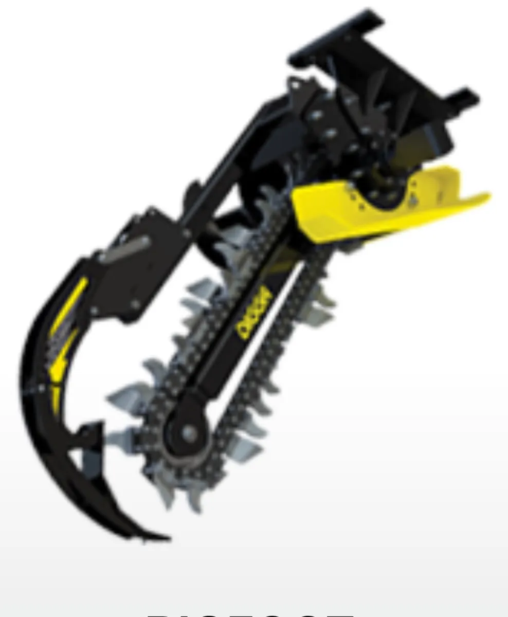 ATTACHMENT HIRE. Excavator Trencher - Image 1