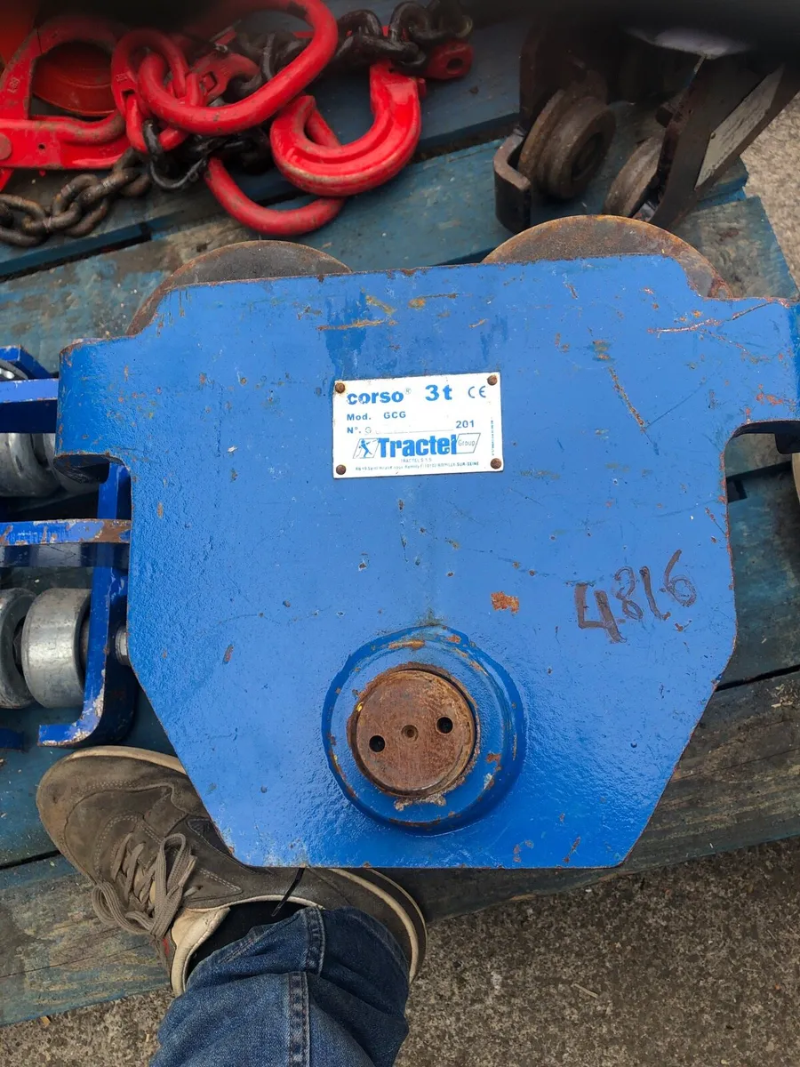 3 ton Girder Trolley - Image 4