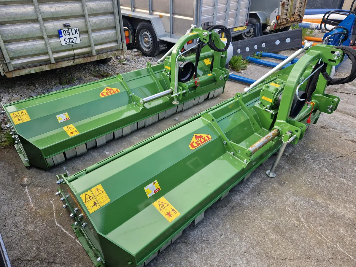 New Celli Mizar flail mower - Image 1