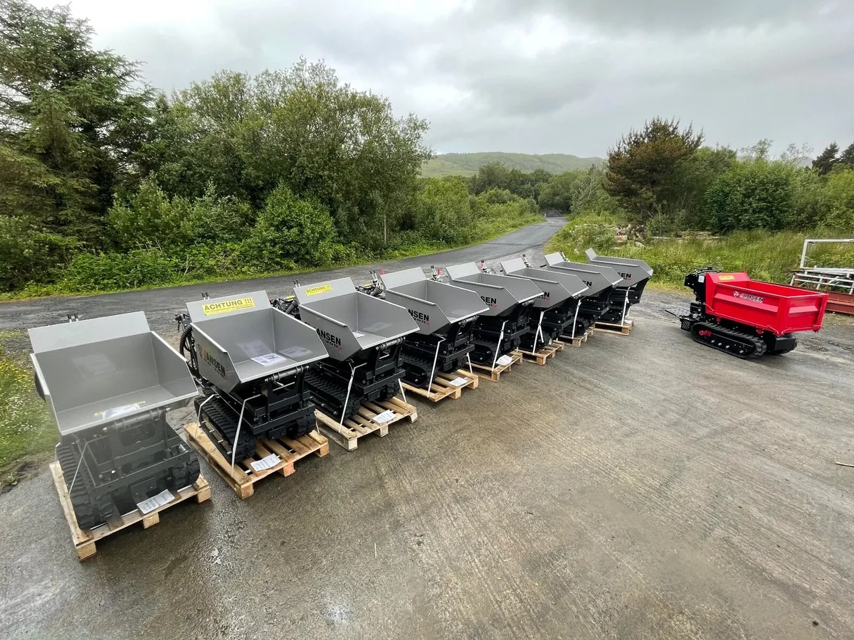 500kg High Tip Tracked dumper. 2 yr warranty - Image 1