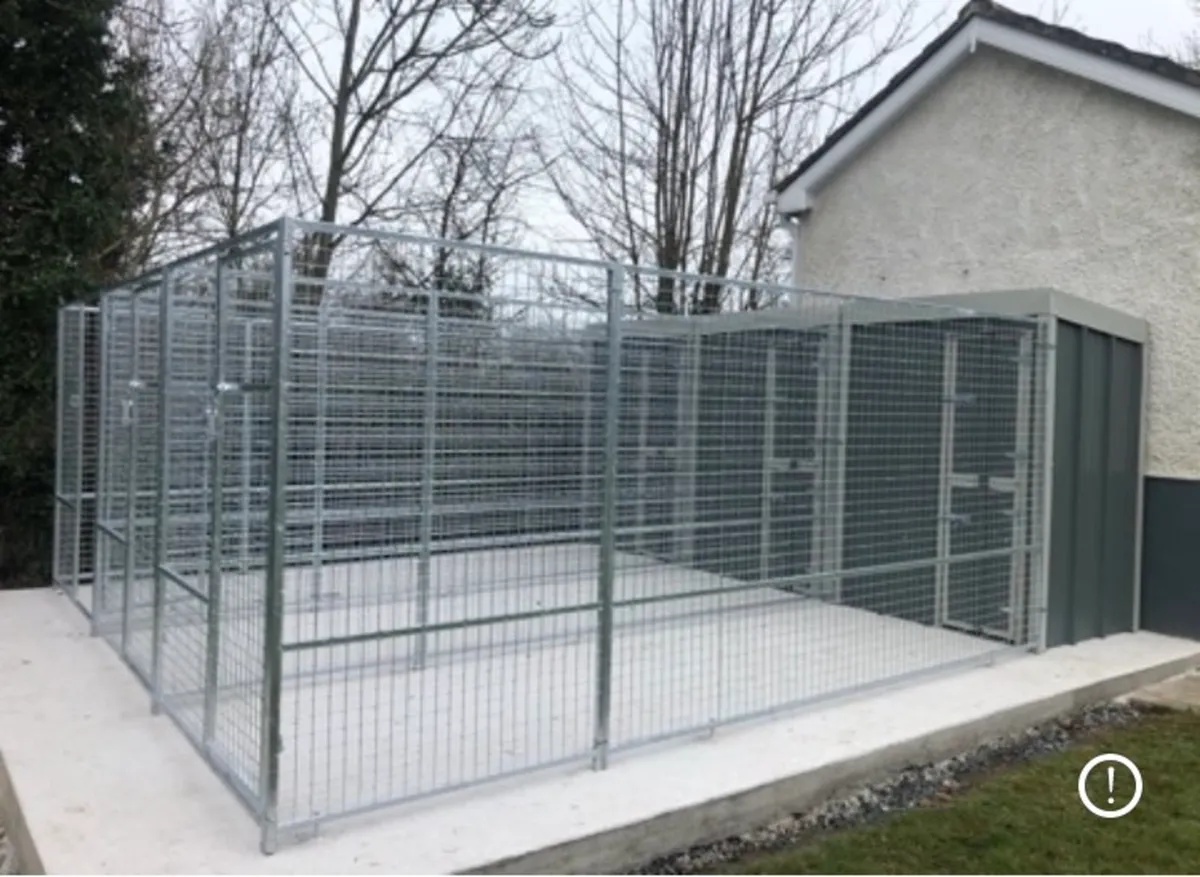 Metal insulated kennels and pens - Image 3