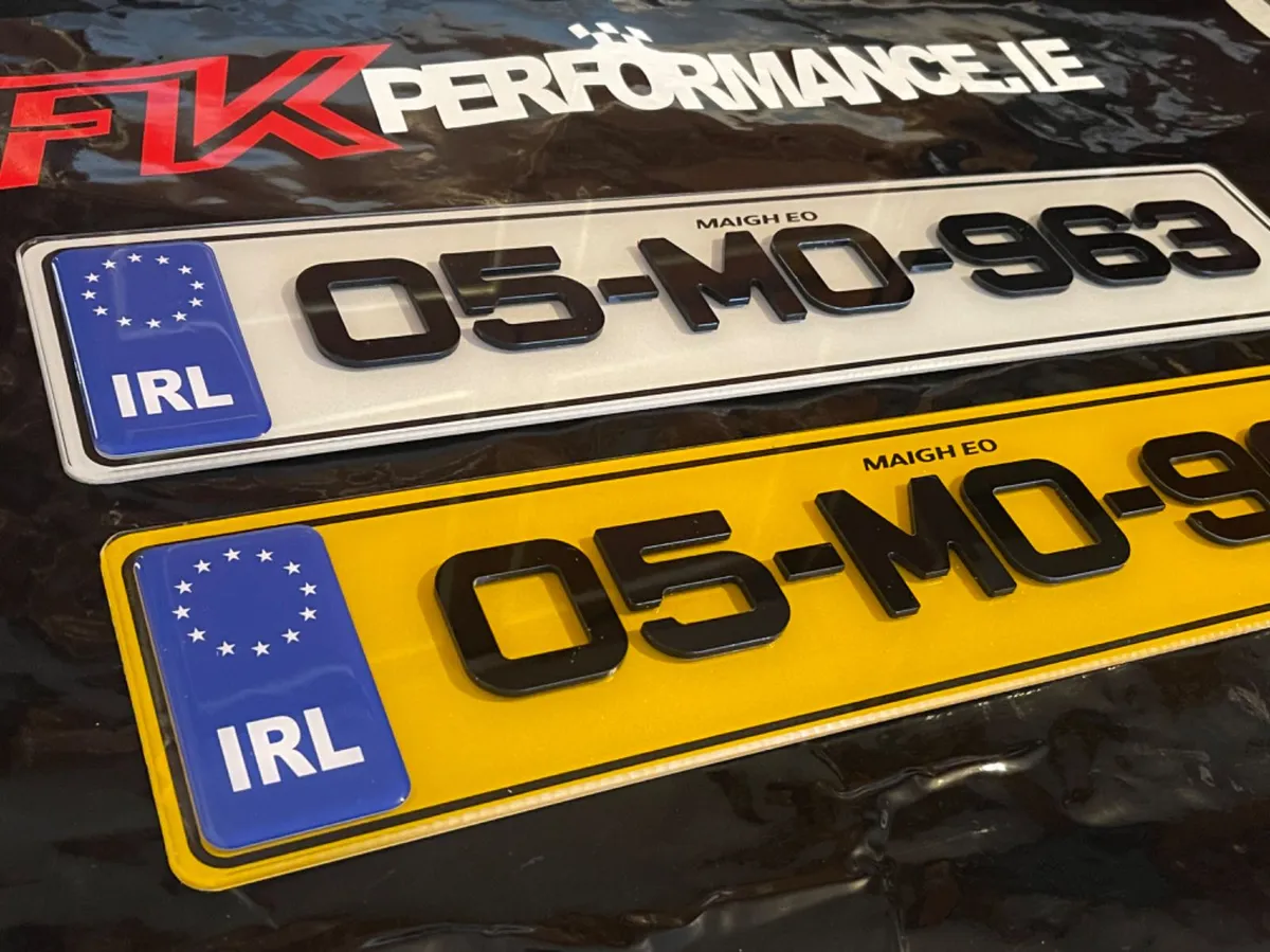Ultimate gel number plates offer - Image 1