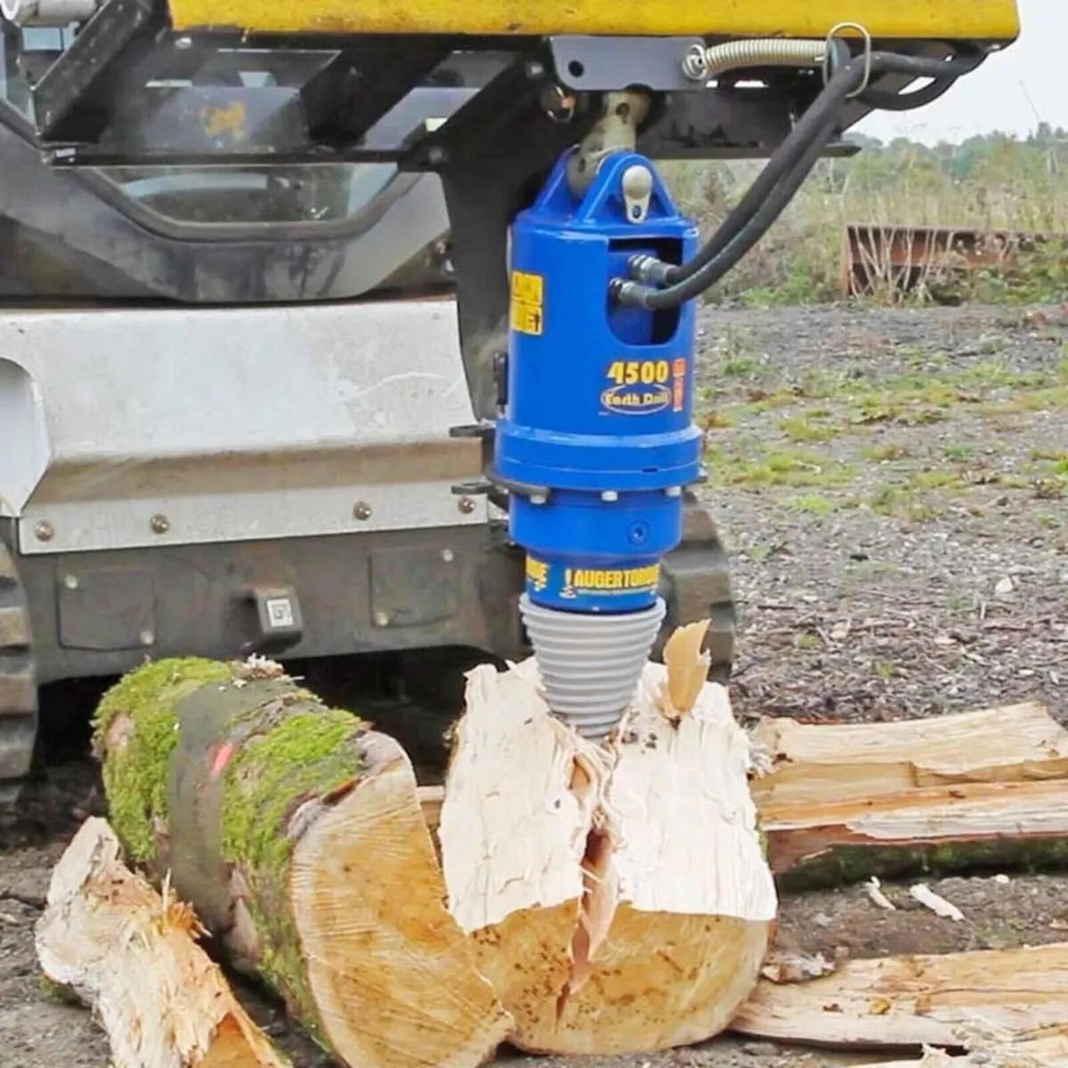Auger log splitter - Image 1