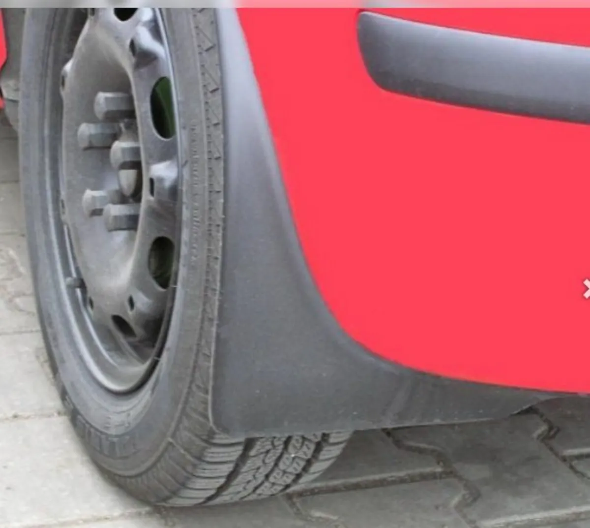 2000 to 2008 Fabia Rear Mudflaps