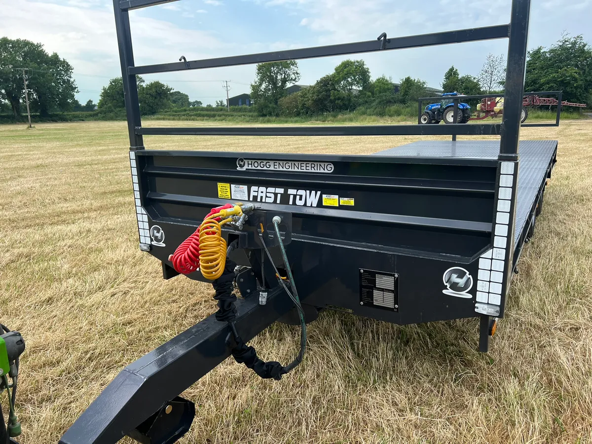 Hogg bale trailer - Image 4