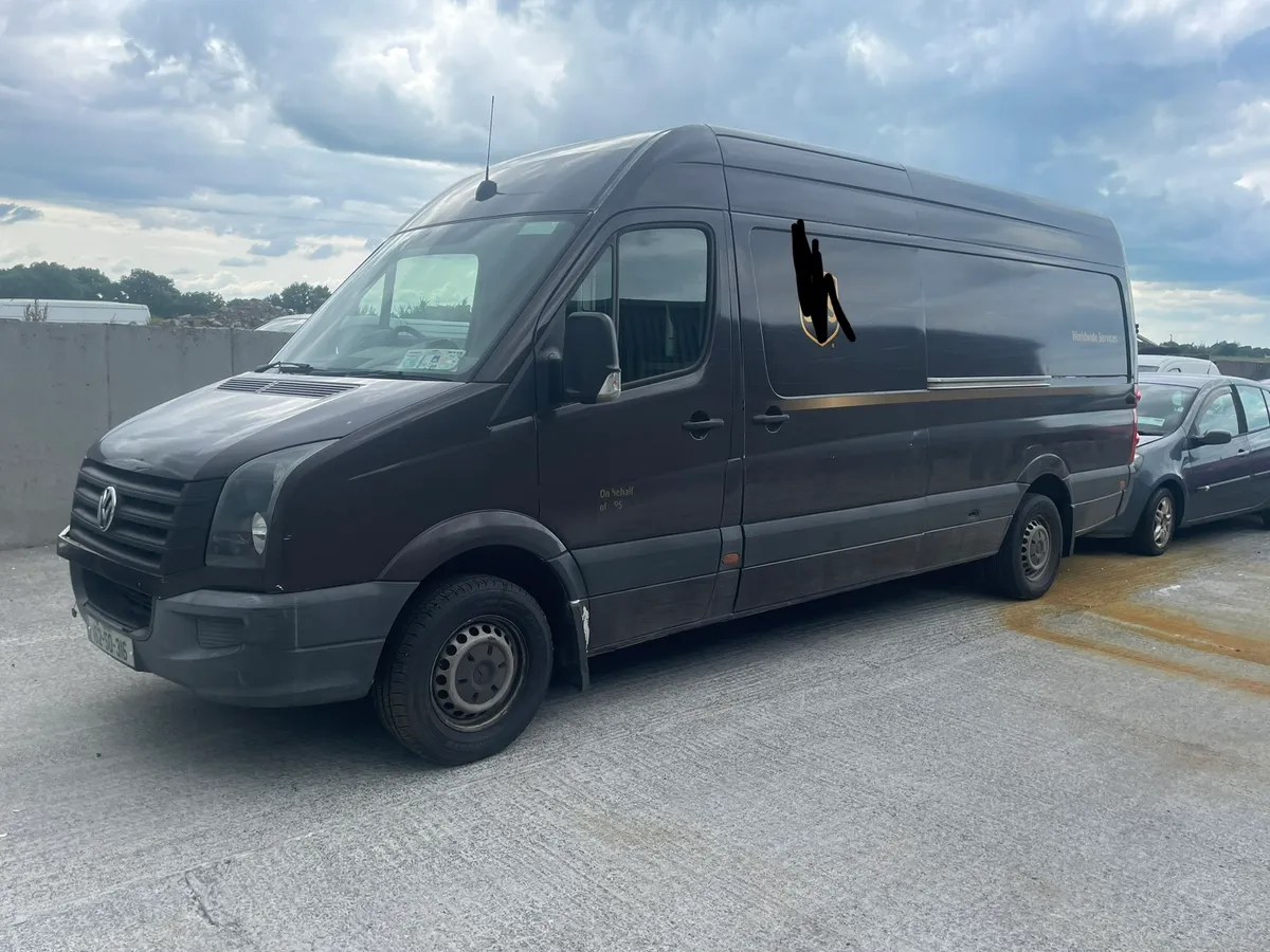 2012 vw crafter 140bhp for dismantling