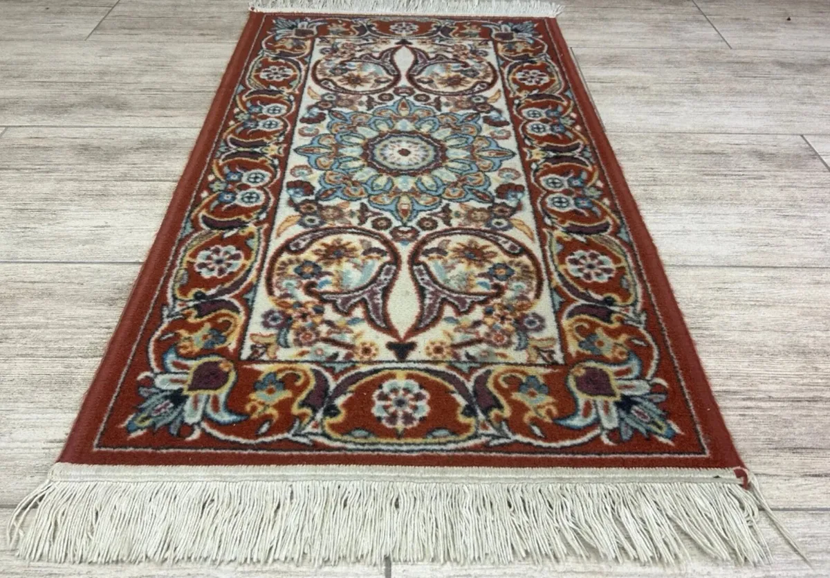 Old P.ersian Ghom Heris tabris rug - Image 2