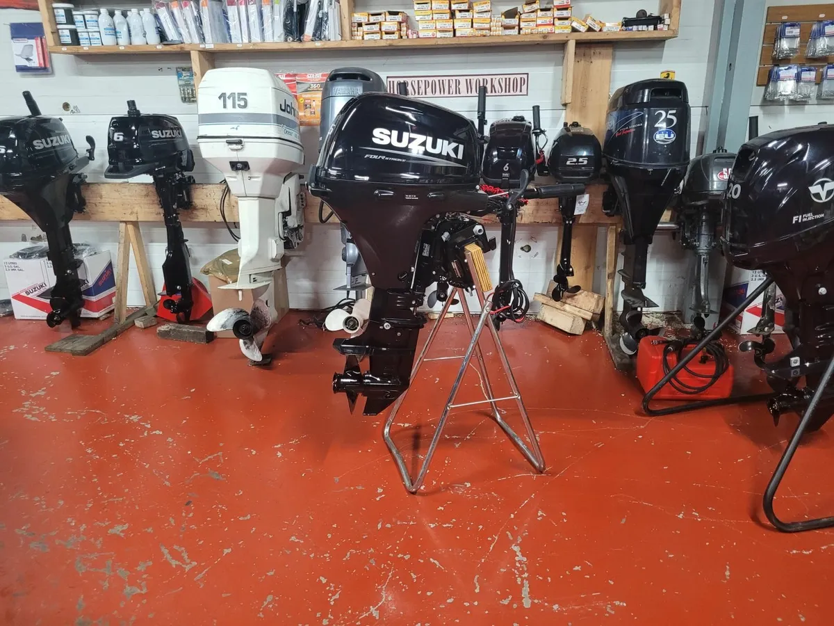 New 15 & 20hp Suzuki in Horsepower Workshop - Image 1