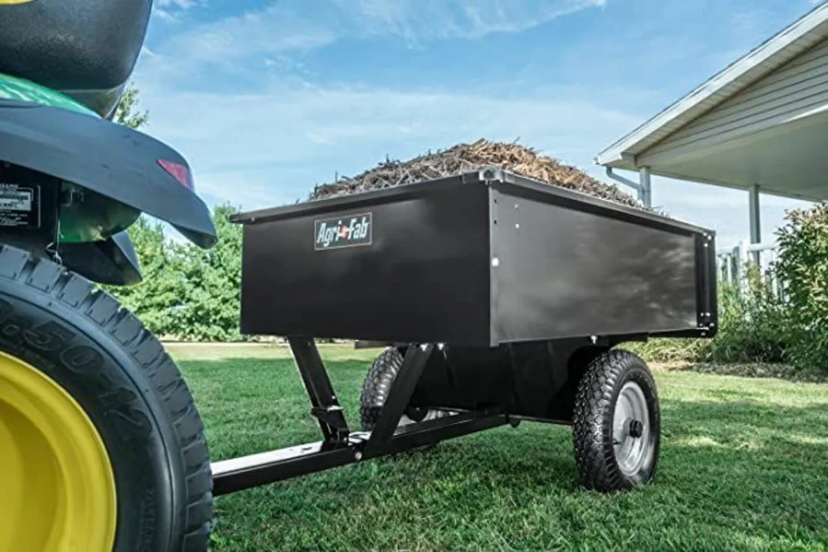 Agri Fab Trailers for Ride On Lawnmowers