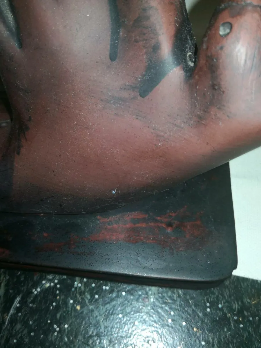 Large and heavy abstract sculpture - Image 4