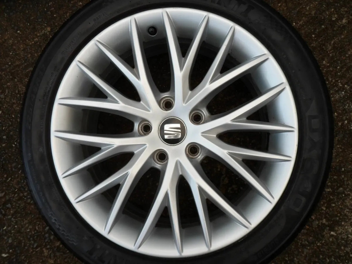 17' SEAT VW CADDY VAN ALLOY WHEELS & TYRES