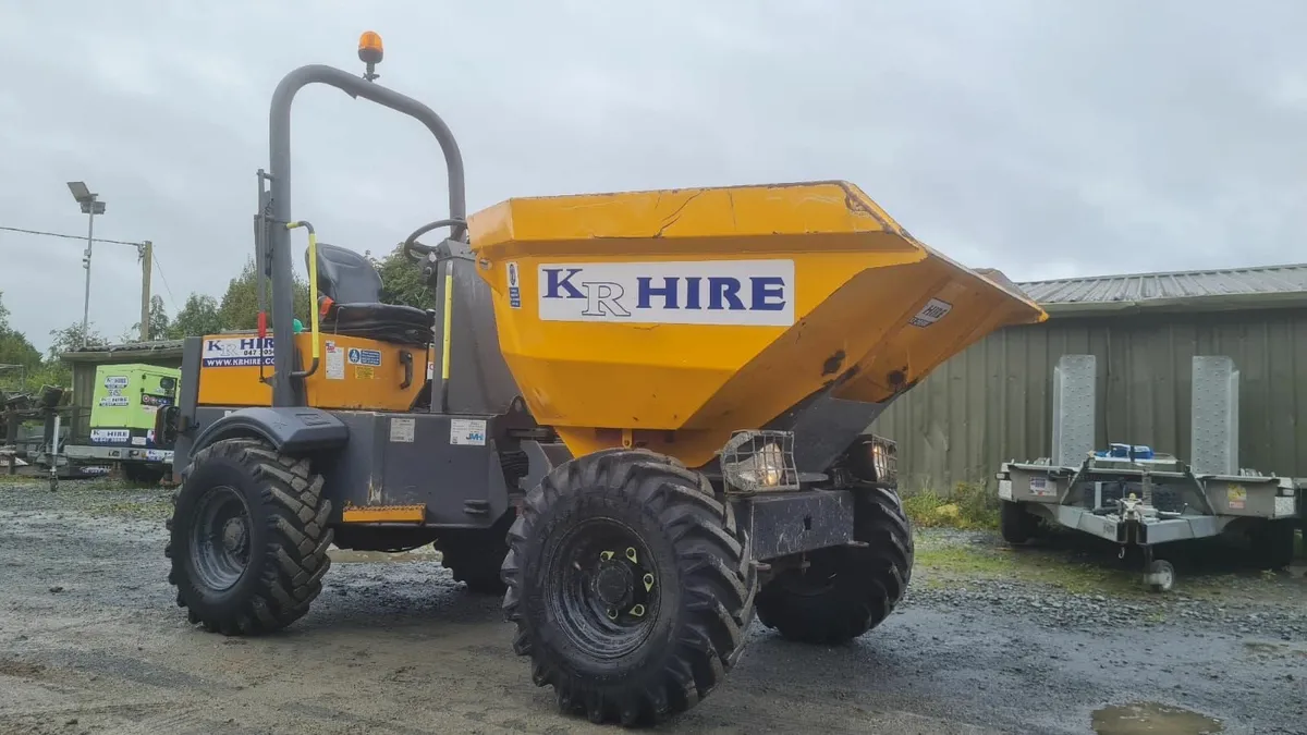 3Tonne Dumper Swivel Tip (HIRE) - Image 4
