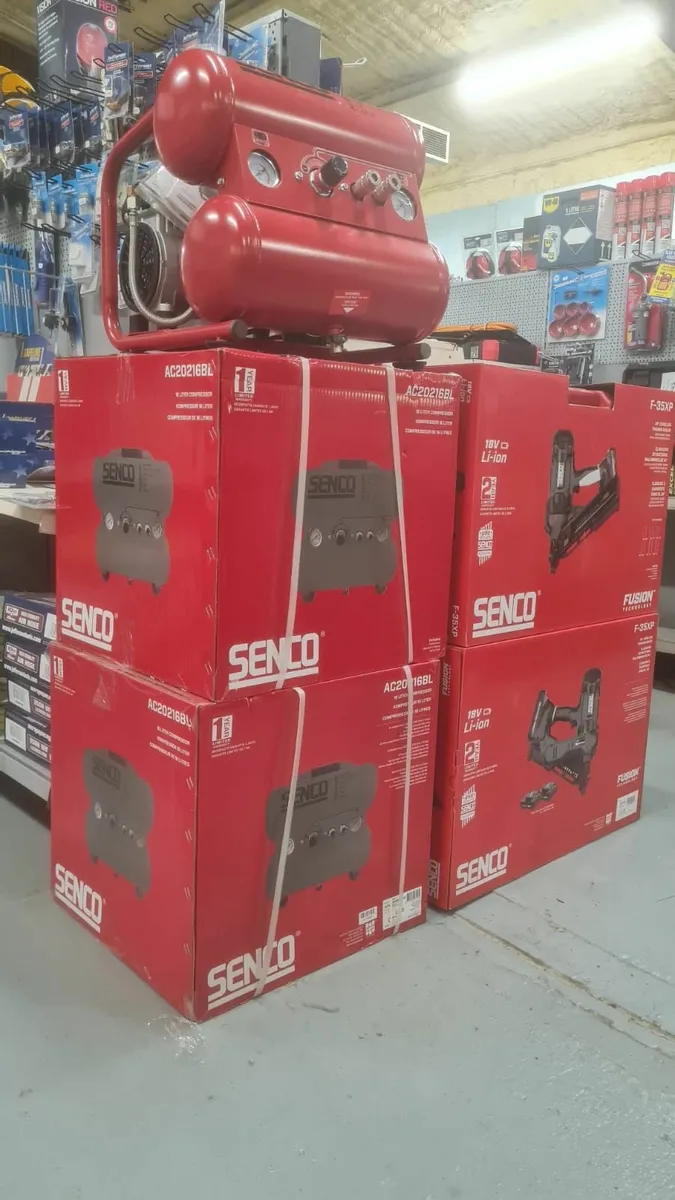 SENCO AC20216BL 16LT LOW NOISE AIR COMPRESSOR 230V - Image 2