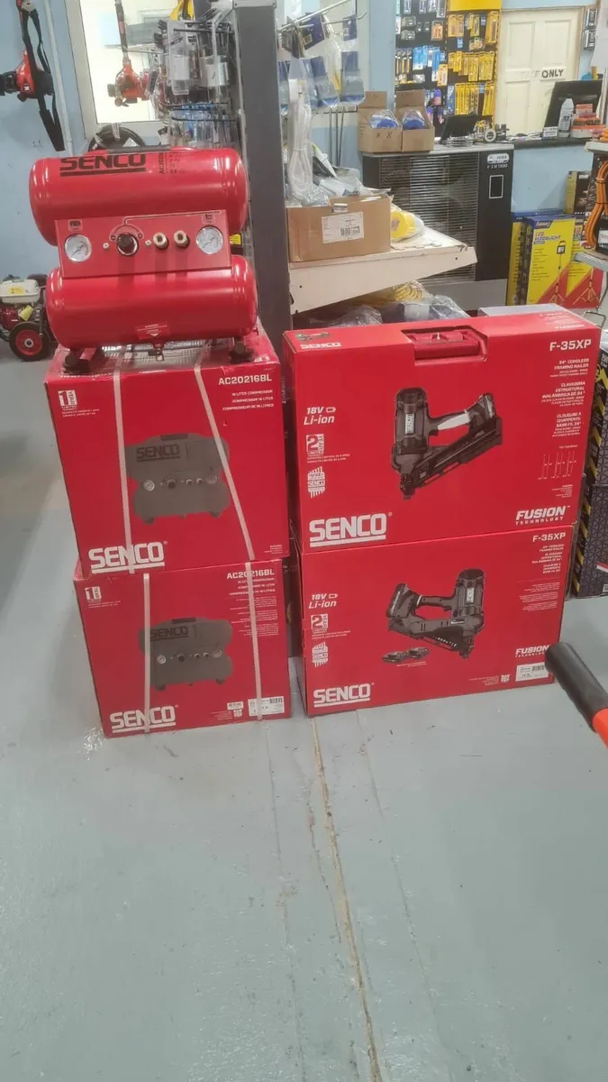 SENCO AC20216BL 16LT LOW NOISE AIR COMPRESSOR 230V - Image 3