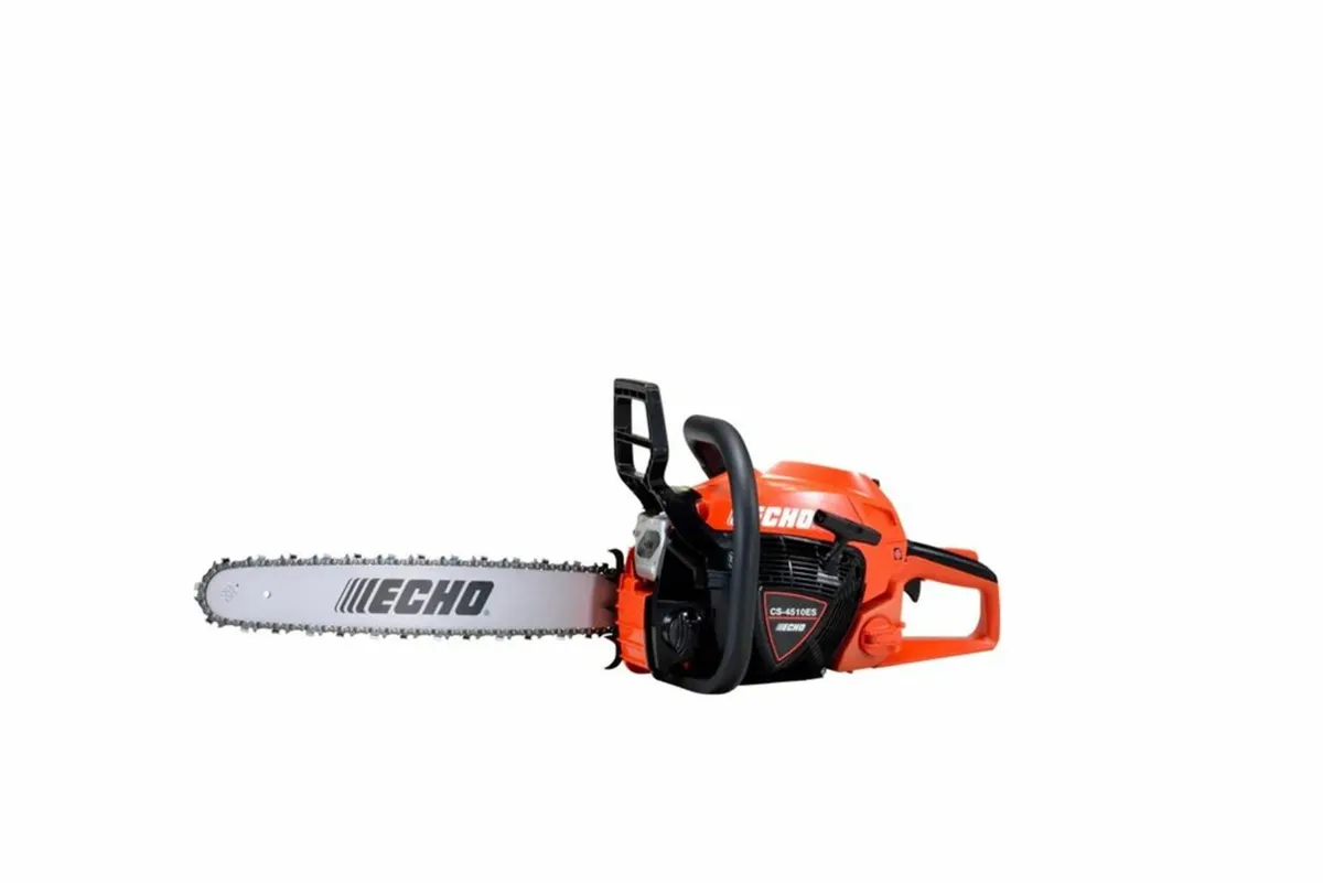 The Echo CS-4510ES chainsaw with 18 inch bar - Image 1